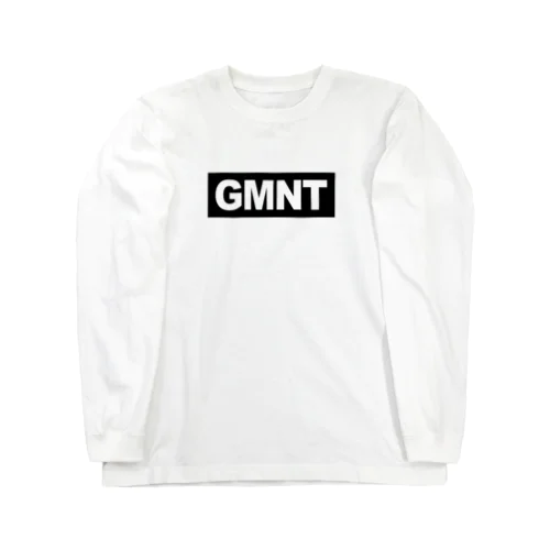 GMNT/ボックスロゴ Long Sleeve T-Shirt