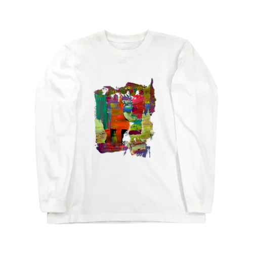 ペイント Long Sleeve T-Shirt