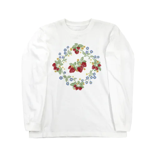 strawberry/ mulch Long Sleeve T-Shirt