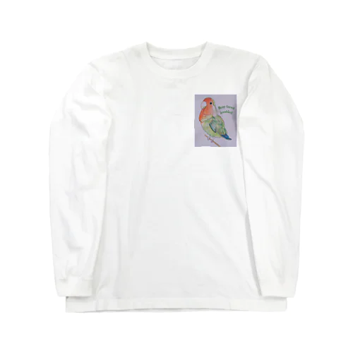 コザクラインコくんだよ Long Sleeve T-Shirt