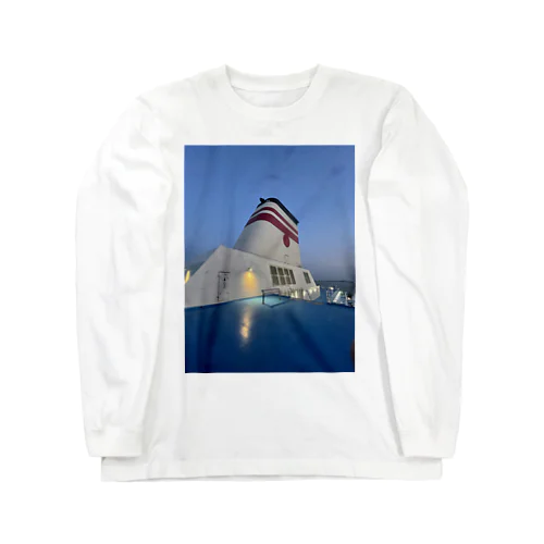 阪急フェリーのえんとつ Long Sleeve T-Shirt