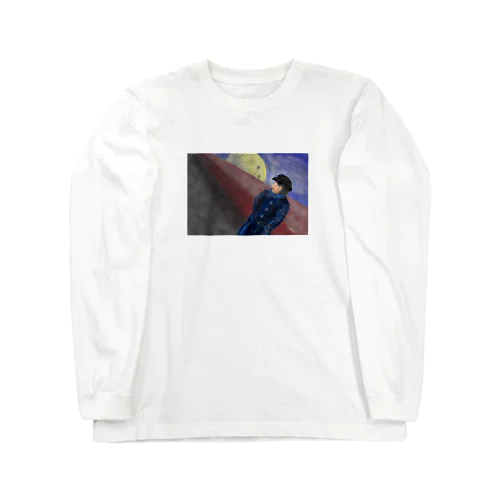 たぶん財布忘れたおじさん Long Sleeve T-Shirt