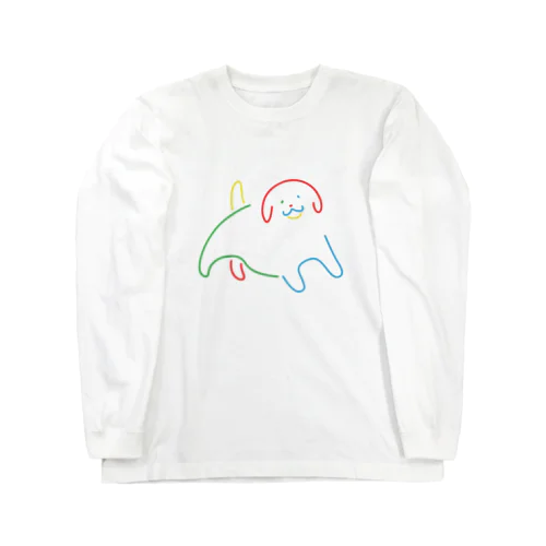 グッドドッグ_カラー Long Sleeve T-Shirt