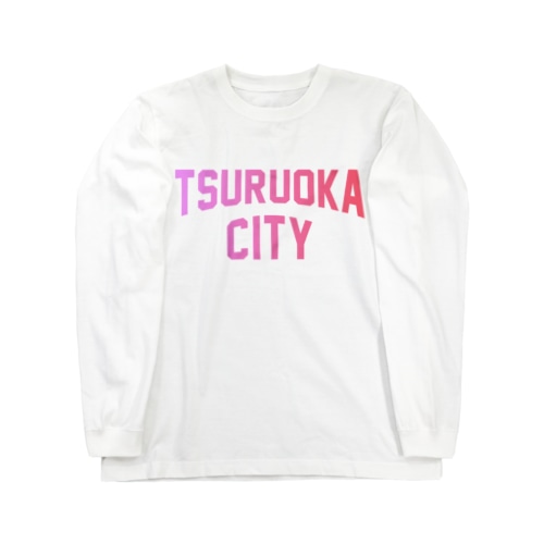 鶴岡市 TSURUOKA CITY Long Sleeve T-Shirt