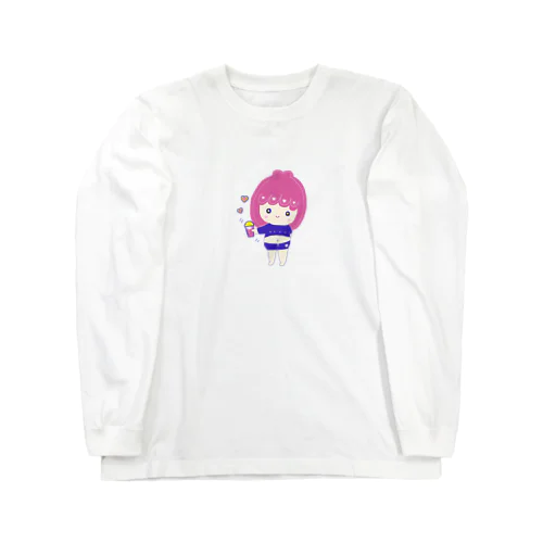 プロテイン女子（ロゴなし） Long Sleeve T-Shirt