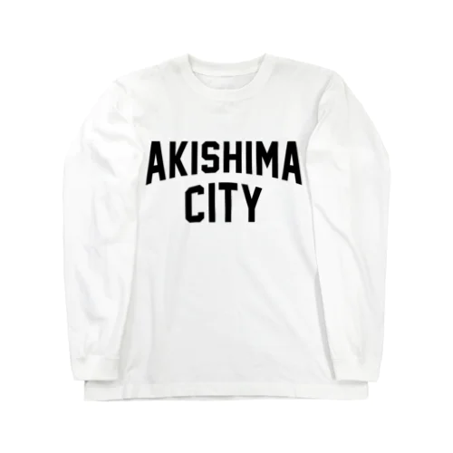 昭島市 AKISHIMA CITY Long Sleeve T-Shirt