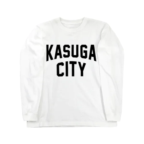 春日市 KASUGA CITY ロングスリーブTシャツ