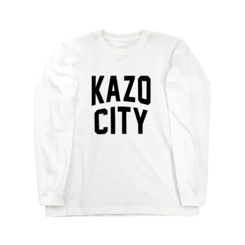 加須市 KAZO CITY ロングスリーブTシャツ