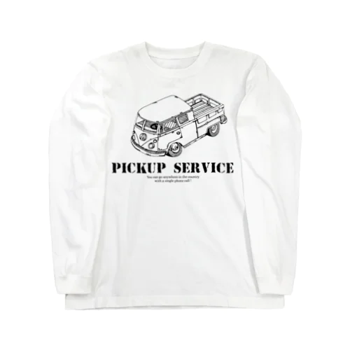 pick up service ロングスリーブTシャツ