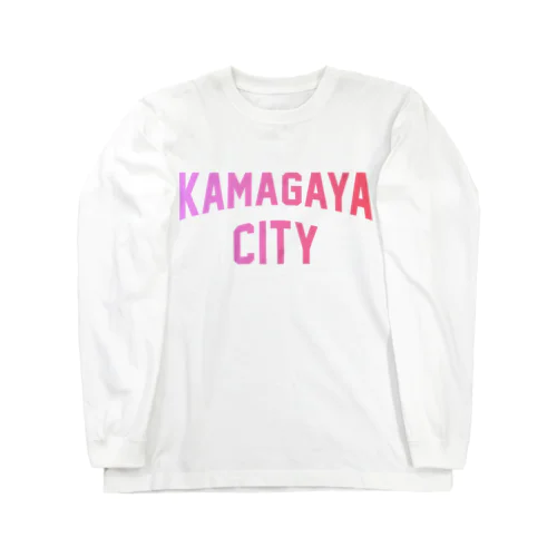 鎌ケ谷市 KAMAGAYA CITY ロングスリーブTシャツ