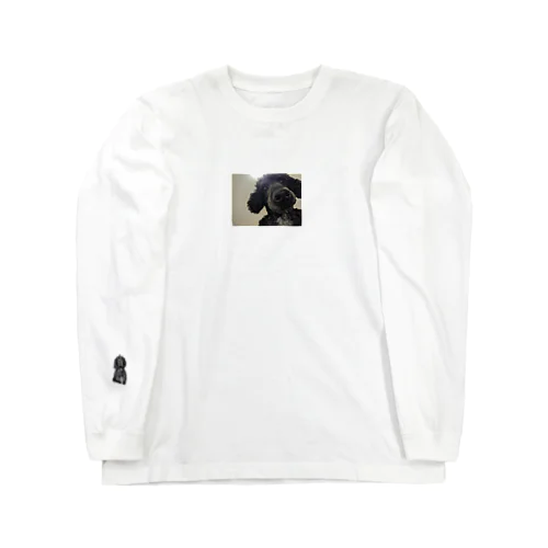 覗く犬 Long Sleeve T-Shirt