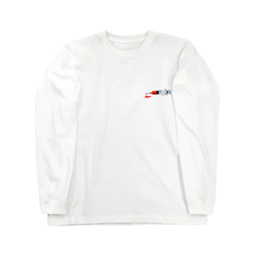 ちゅうしゃ Long Sleeve T-Shirt