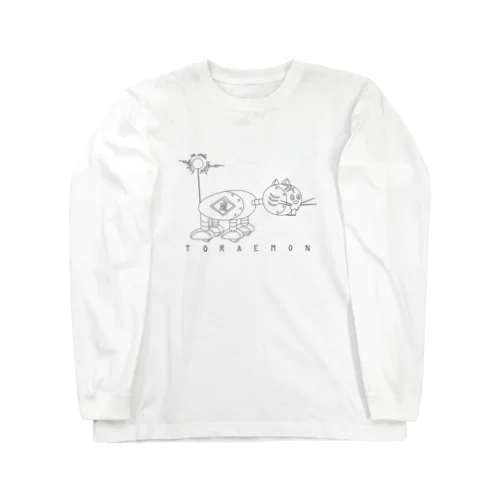 トラエモン（猫型ロボット） Long Sleeve T-Shirt