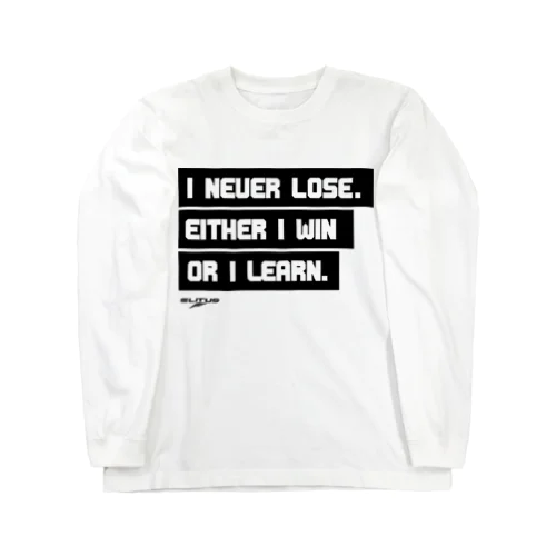 I NEVER LOSE ロングスリーブTシャツ