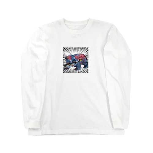 熊to鯵 Long Sleeve T-Shirt