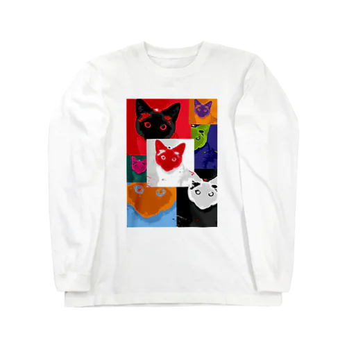 POP CAT (rev) Long Sleeve T-Shirt