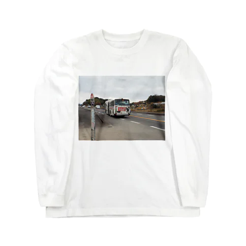 大野竹田バスの5Eだよ Long Sleeve T-Shirt