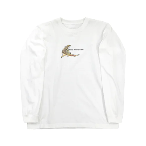 Sand Fish Skink ロングスリーブTシャツ