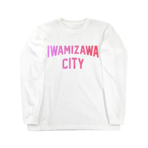 岩見沢市 IWAMIZAWA CITY ロングスリーブTシャツ