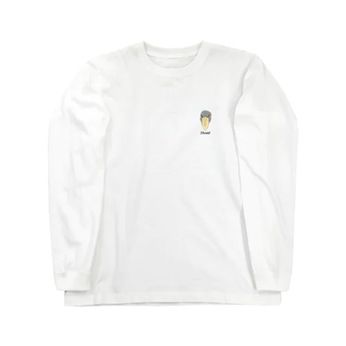 ハシビロコウ Long Sleeve T-Shirt