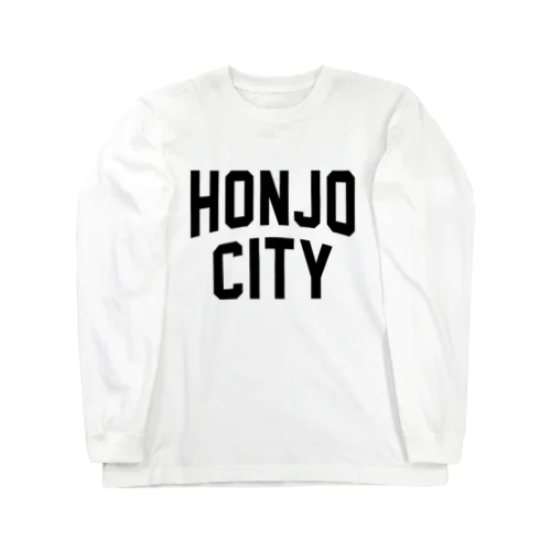 本庄市 HONJO CITY Long Sleeve T-Shirt