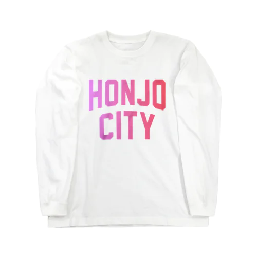 本庄市 HONJO CITY Long Sleeve T-Shirt