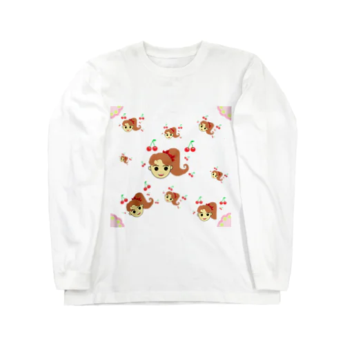 さくらんぼガール Long Sleeve T-Shirt