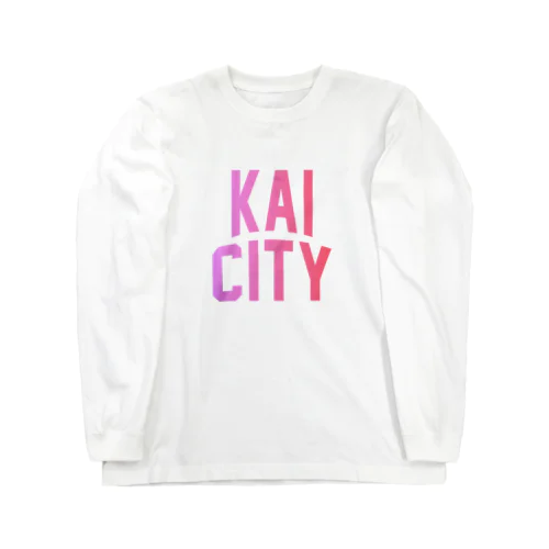 甲斐市 KAI CITY Long Sleeve T-Shirt