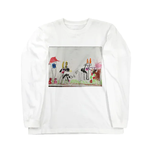 牧場のうしさん Long Sleeve T-Shirt