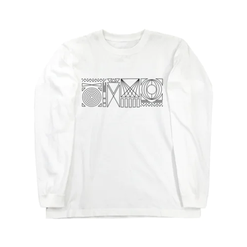 幾何学模様 Long Sleeve T-Shirt