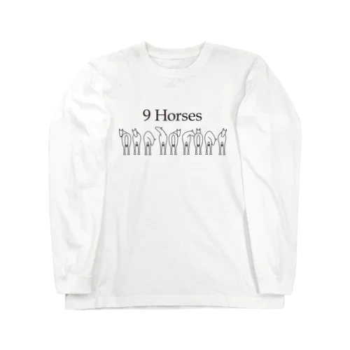 9 Horses ロングスリーブTシャツ