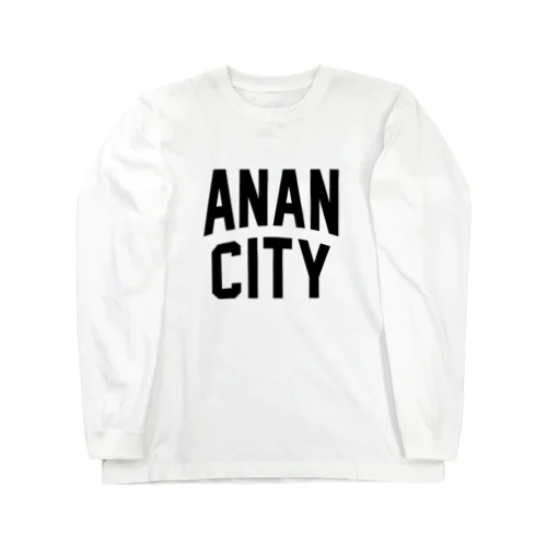 阿南市 ANAN CITY ロングスリーブTシャツ