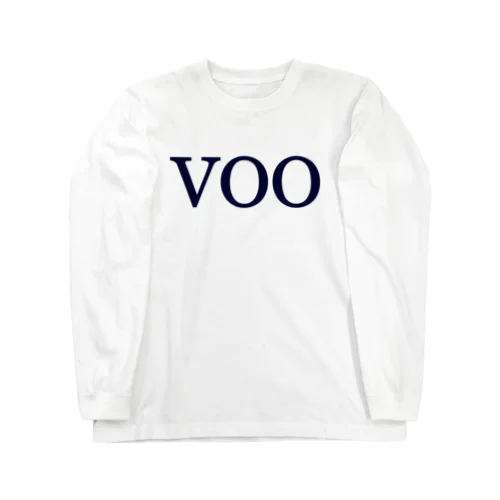 VOO for 米国株投資家 ロングスリーブTシャツ