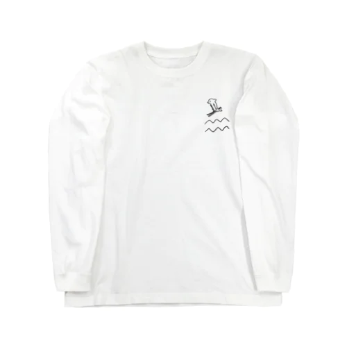 ゲレンデのドルフィン〜シンプルver〜 Long Sleeve T-Shirt