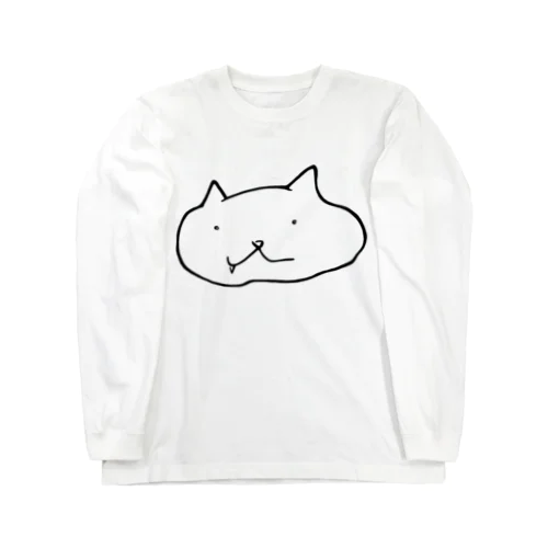 ヒゲなしつるにゃん Long Sleeve T-Shirt