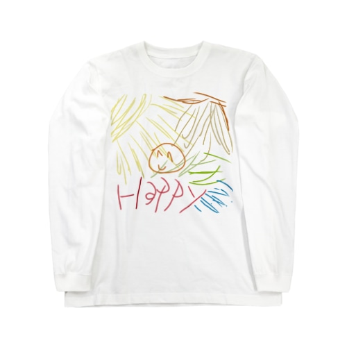 溢れ出るハッピー！！ Long Sleeve T-Shirt