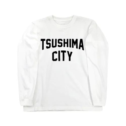 津島市 TSUSHIMA CITY ロングスリーブTシャツ