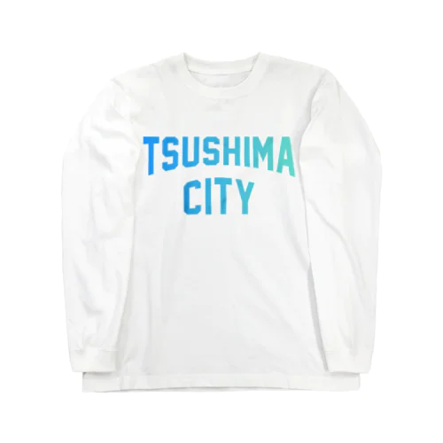 津島市 TSUSHIMA CITY ロングスリーブTシャツ