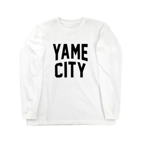 八女市 YAME CITY ロングスリーブTシャツ