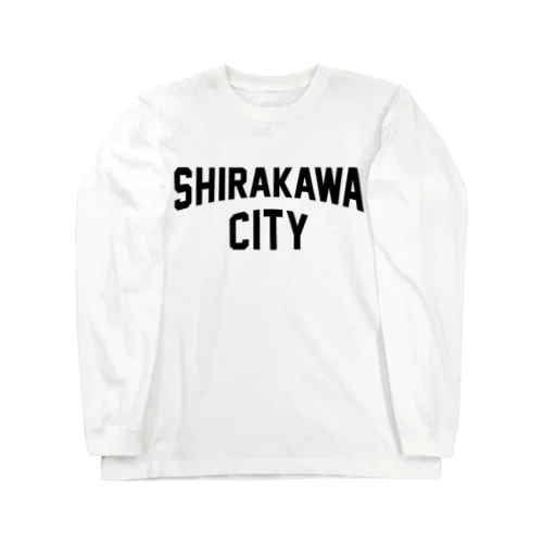 白河市 SHIRAKAWA CITY Long Sleeve T-Shirt