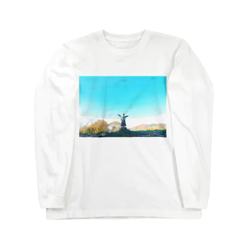 Blue sky fly high Long Sleeve T-Shirt