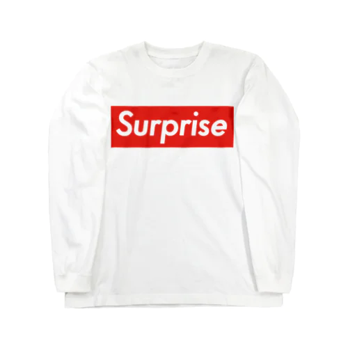 Surpriseボックスロゴ ロングスリーブTシャツ