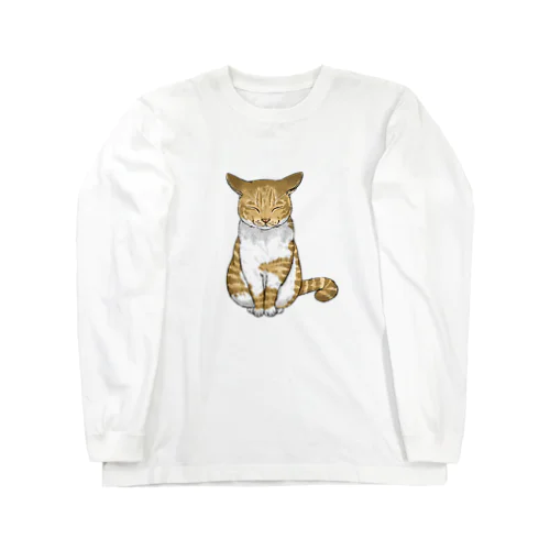 居眠り Long Sleeve T-Shirt