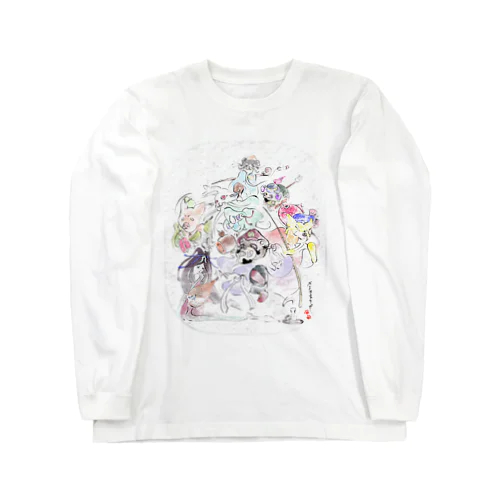 おねがい！もふもふ七福神さま〜♪ Long Sleeve T-Shirt