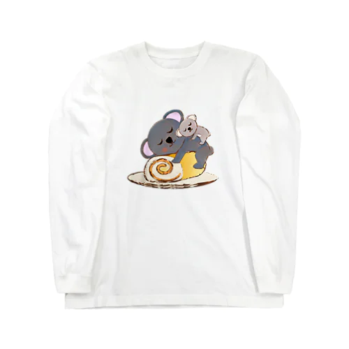 コアラのロールケーキ Long Sleeve T-Shirt