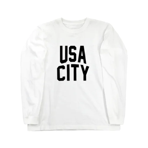 宇佐市 USA CITY ロングスリーブTシャツ