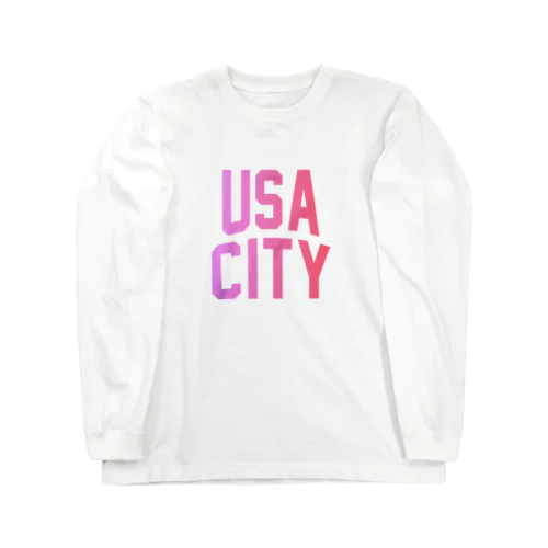 宇佐市 USA CITY ロングスリーブTシャツ