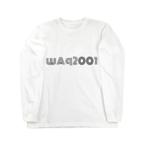 wAq2001 ロングスリーブTシャツ