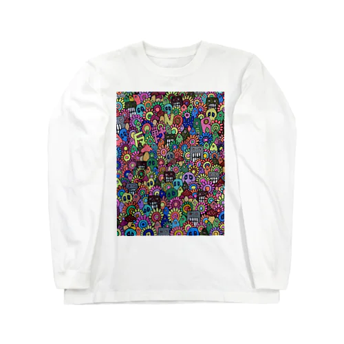 花柄 Long Sleeve T-Shirt