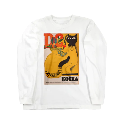 チェコ・KOCKA（=チェコ語で猫） ロングスリーブTシャツ